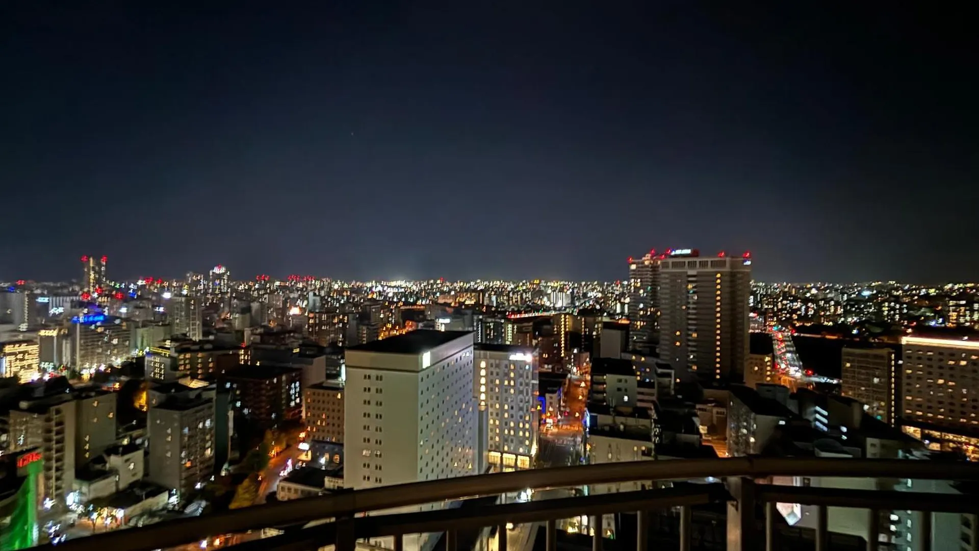 Nakajima Park Stay Ams Tower 27F Panoramic View Of Sapporo City Japan