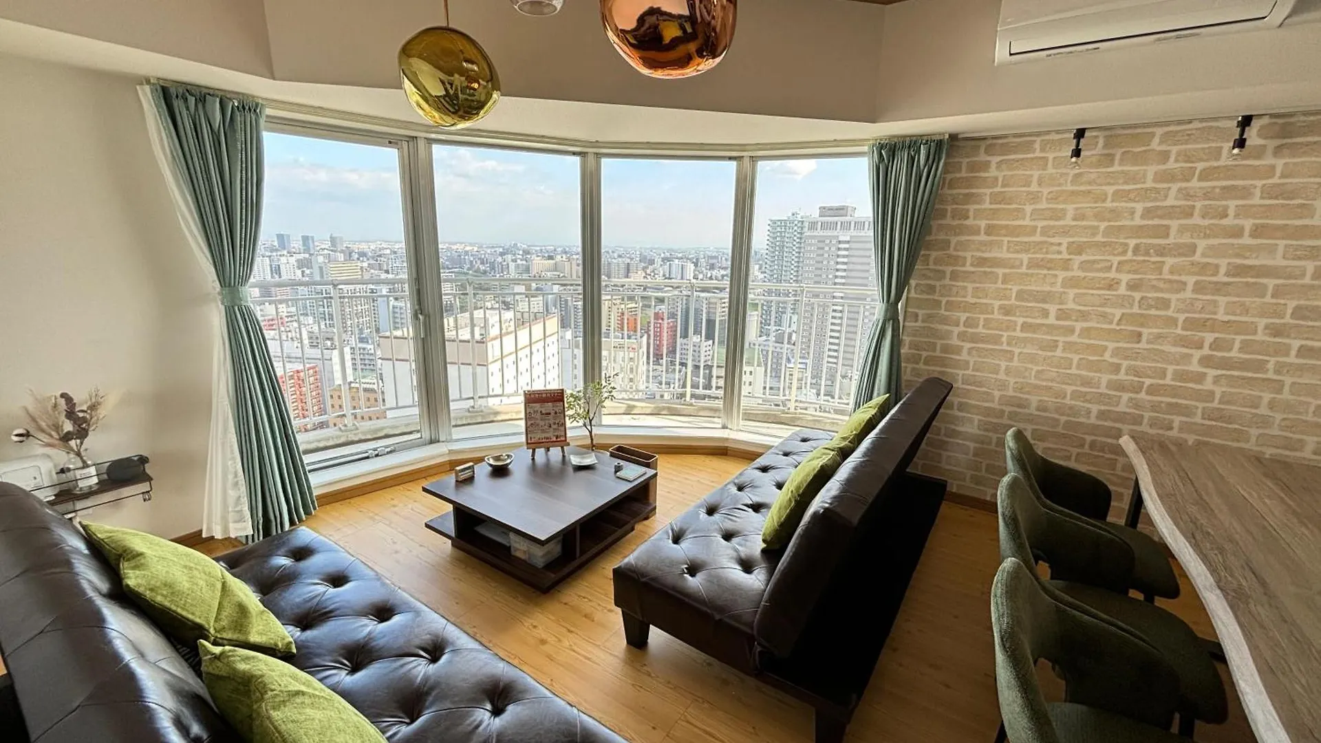 Nakajima Park Stay Ams Tower 27F Panoramic View Of Sapporo City Apartment