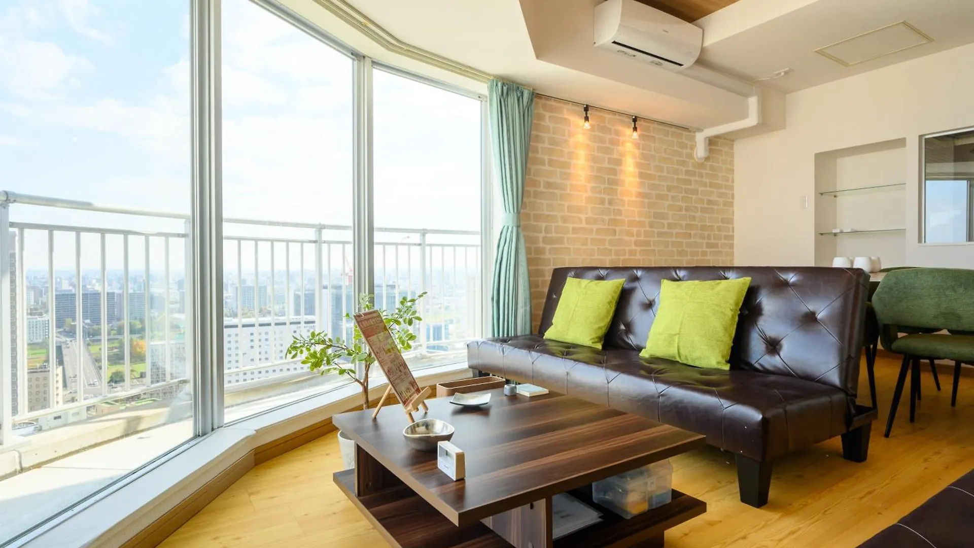 Nakajima Park Stay Ams Tower 27F Panoramic View Of Sapporo City Japan